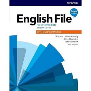 کتاب English File Pre-intermediate 4th edition | انگلیش فایل پراینترمدیت